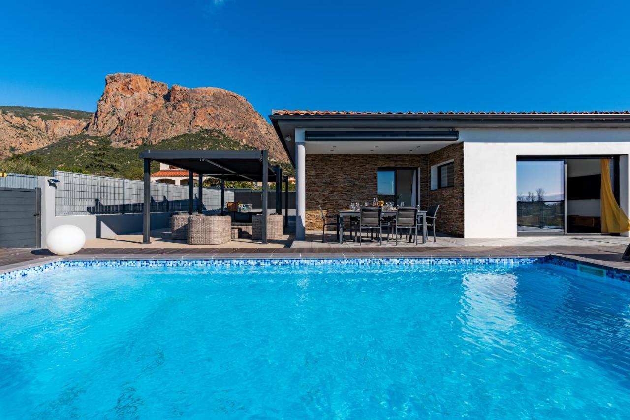 Afa Proche Ajaccio, Magnifique Villa Avec Piscine Privee 8 Personnes Bagian luar foto