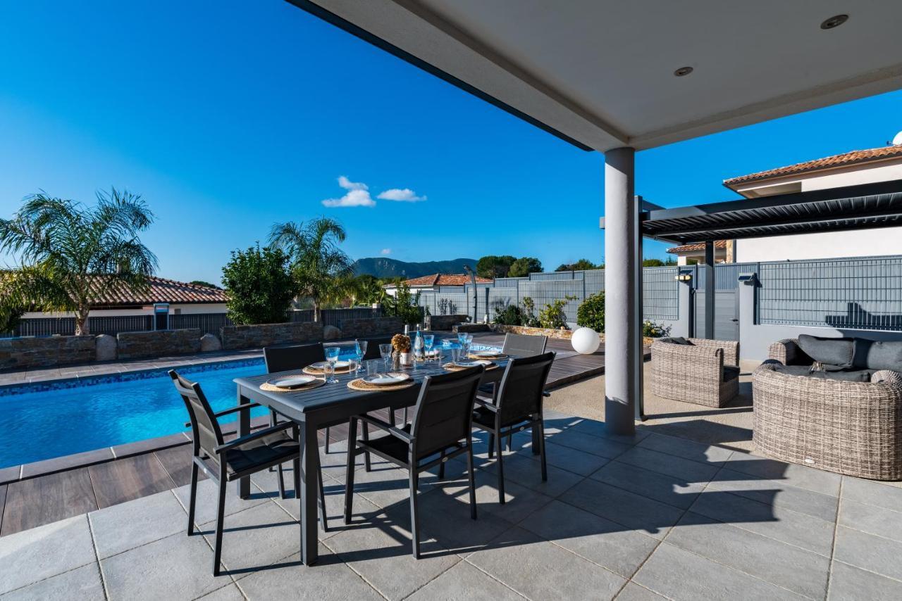 Afa Proche Ajaccio, Magnifique Villa Avec Piscine Privee 8 Personnes Bagian luar foto