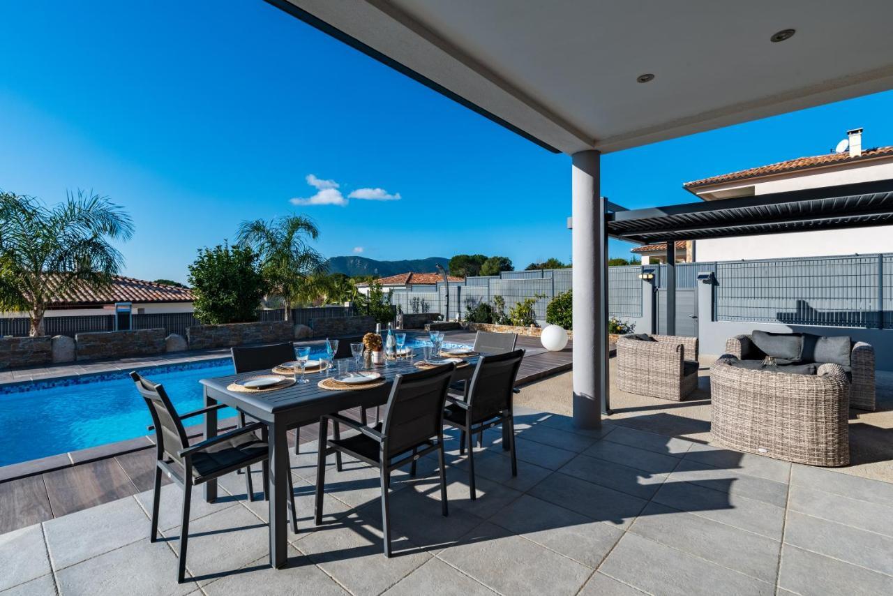 Afa Proche Ajaccio, Magnifique Villa Avec Piscine Privee 8 Personnes Bagian luar foto