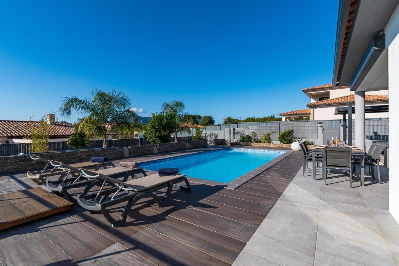 Afa Proche Ajaccio, Magnifique Villa Avec Piscine Privee 8 Personnes Bagian luar foto